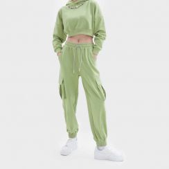 6Pcs Womens Multi Pocket Casual Sweatpants