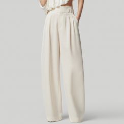 3Pcs Womens Casual Loose High Waist Wide Leg Pants