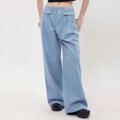 5Pcs Womens Cotton Loose Casual Pants